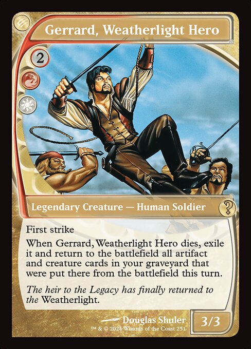 Gerrard, Weatherlight Hero (Future Sight)