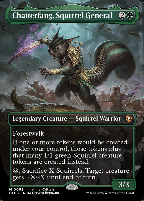 Chatterfang, Squirrel General (Borderless)