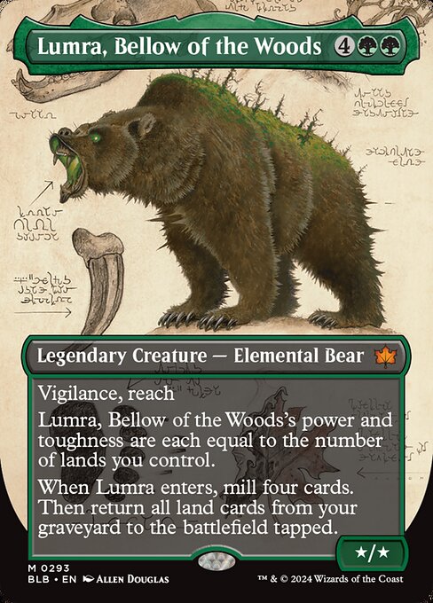 Lumra, Bellow of the Woods (Borderless) (0293)