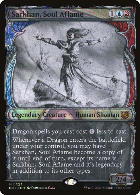 Sarkhan, Soul Aflame (Halo Foil)